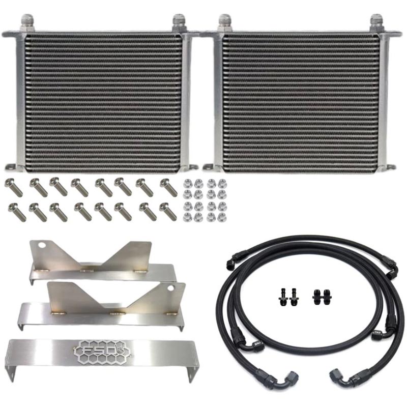 Full Send Diesel FSD0309EDIC Elite DropIn Transmission Cooler Kit XDP