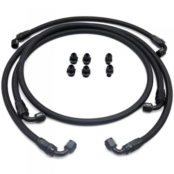 Full Send Diesel FSD-1318-TLK48F Braided Transmission Cooler Line