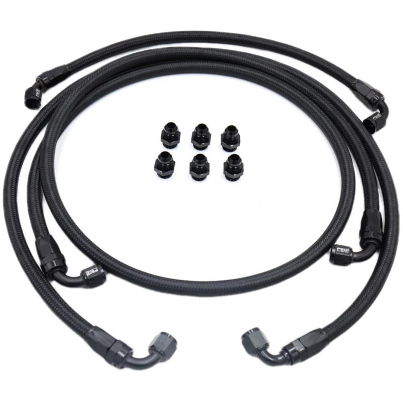 Full Send Diesel FSD-1318-TLKF Braided Transmission Cooler