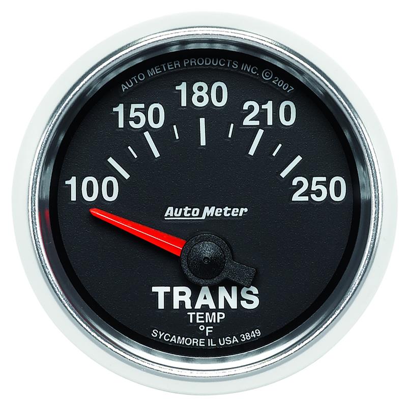 Auto Meter 3849 GS Series Transmission Temp Gauge XDP