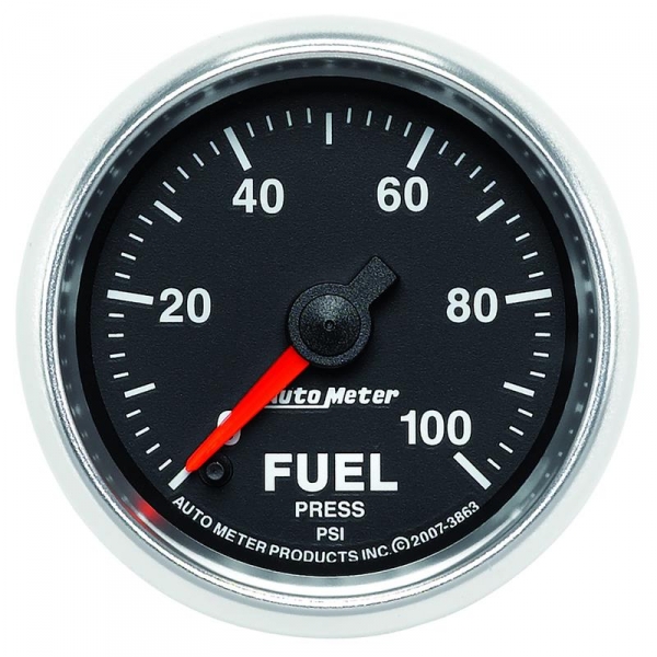 Image 1 for Auto Meter 3863 GS Series Fuel Pressure Gauge