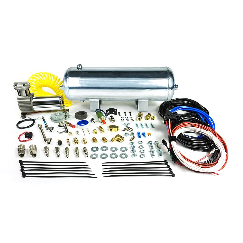 Pacbrake HP10164AL HP325 Series OnBoard Air Kit With Aluminum Tank XDP