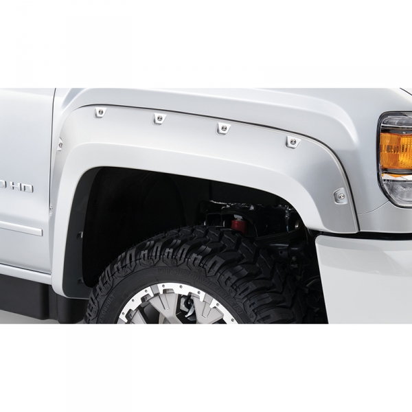 Image 1 for Bushwacker 40967-XX Pocket Style Color Matched Fender Flare Set