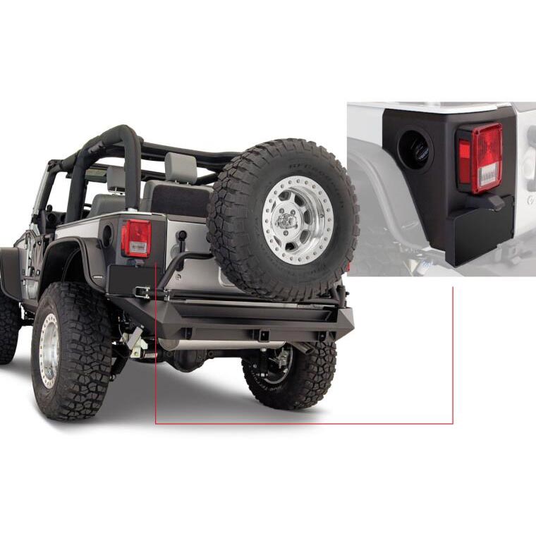 Morgan OEM Corner Cap #62665 With Amber LED Light - Driver Side Truck Body