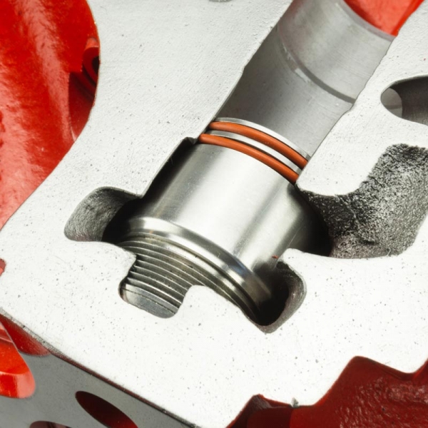 Cummins製　フューエルインジェクターカップ　6個セット【未使用品】 Industrial Injection C45602 Single Cam Torque Lock Injector Cup