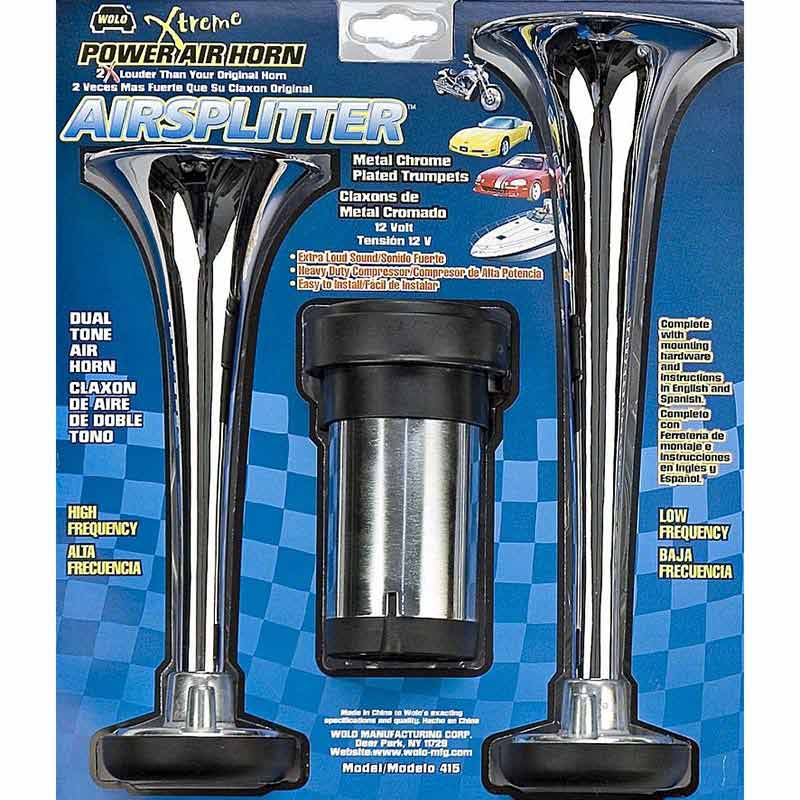 Wolo 415 Airsplitter 2 Chrome Air Horn XDP