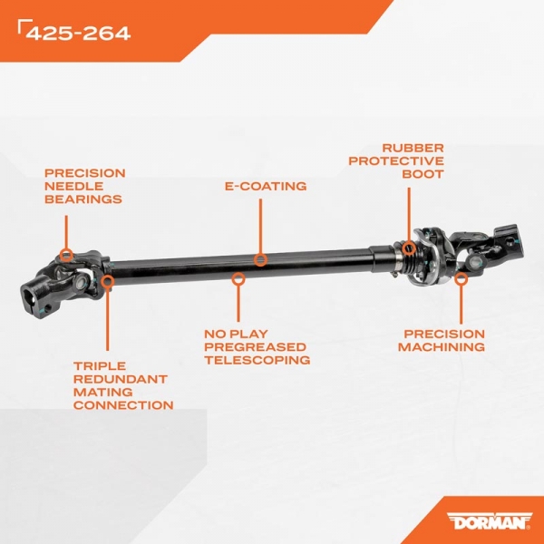 Dorman 425-264 Intermediate Steering Shaft | XDP