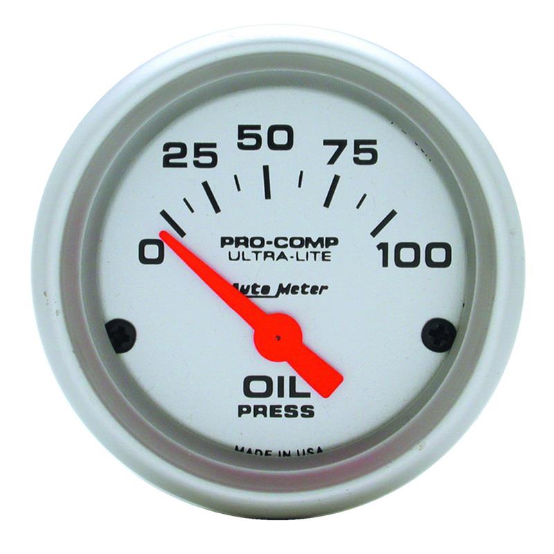 Auto Meter 4327 UltraLite Oil Pressure Gauge