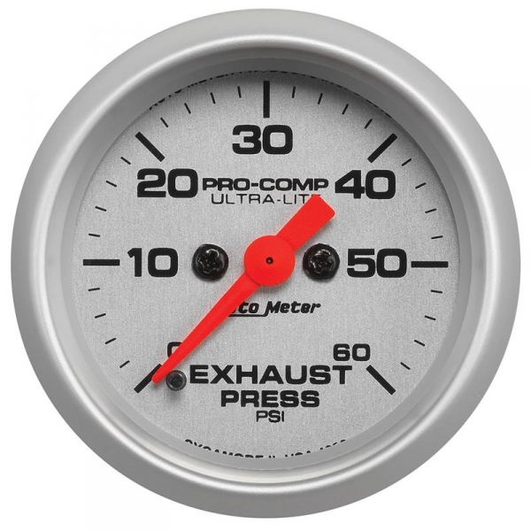 Image 1 for Auto Meter 4392 Ultra-Lite Exhaust Pressure Gauge