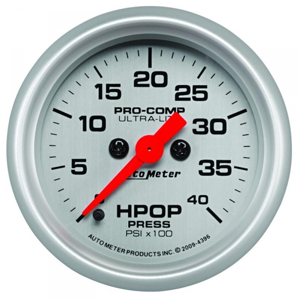 Image 1 for Auto Meter 4396 Ultra-Lite HPOP Pressure Gauge