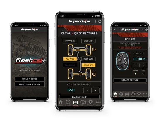 Superchips 3581 Flashcal+ Calibration Tool for Jeep Wrangler JK | XDP