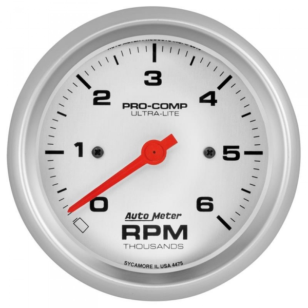 Image 1 for Auto Meter 4475 Ultra-Lite 3-3/8" In-Dash Tachometer