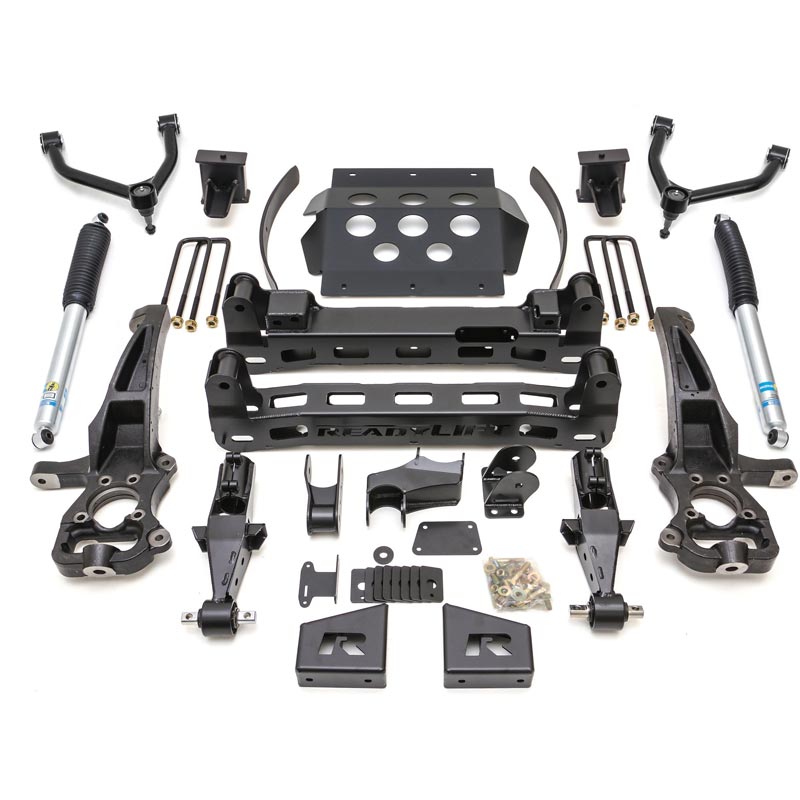 ReadyLift 443985 8" Big Lift Kit With Bilstein Shocks XDP