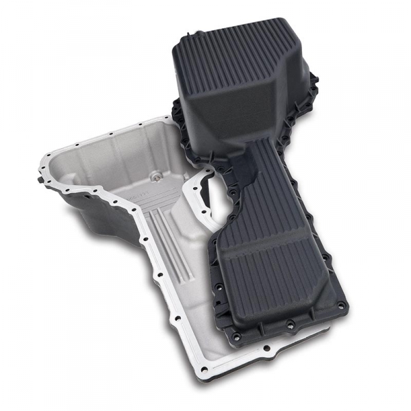 Image 1 for PPE 114053120 Heavy-Duty Deep-Capacity Engine Oil Pan - Black