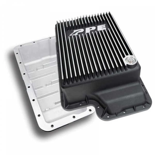 Image 1 for PPE 328051010 Heavy-Duty Aluminum 5R110 Deep Transmission Pan - Brushed