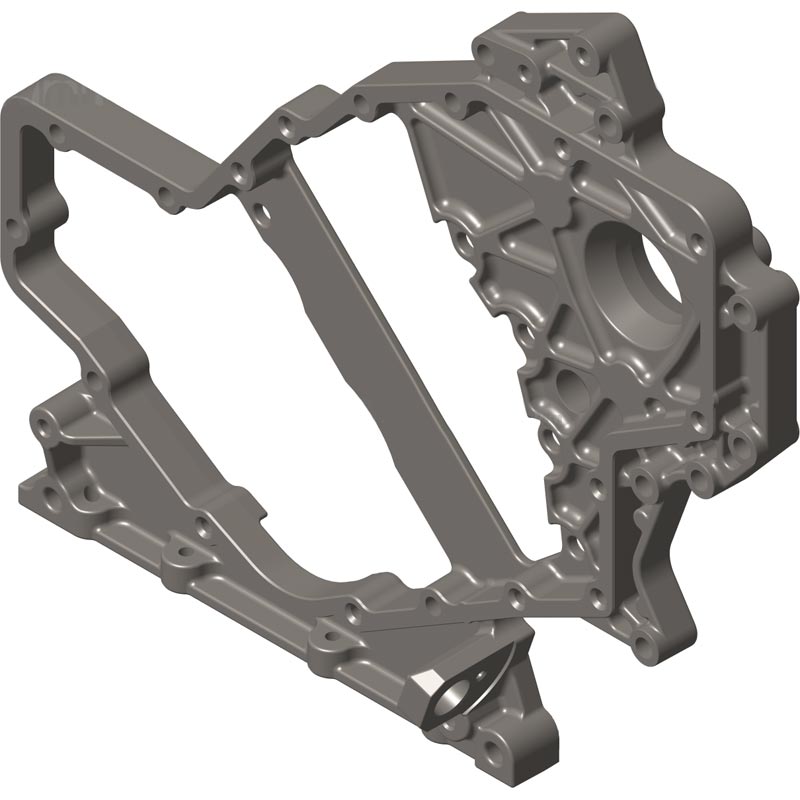 Cummins 4934041 Timing Gear Case Housing XDP