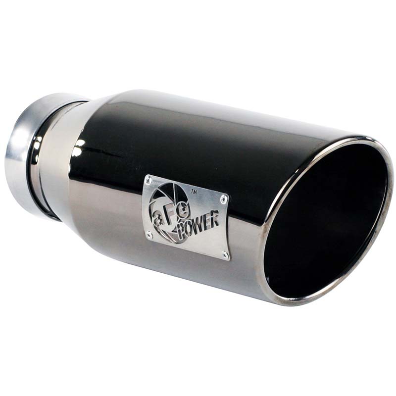 AFE 4992018BC 6" Black Chrome Exhaust Tip XDP