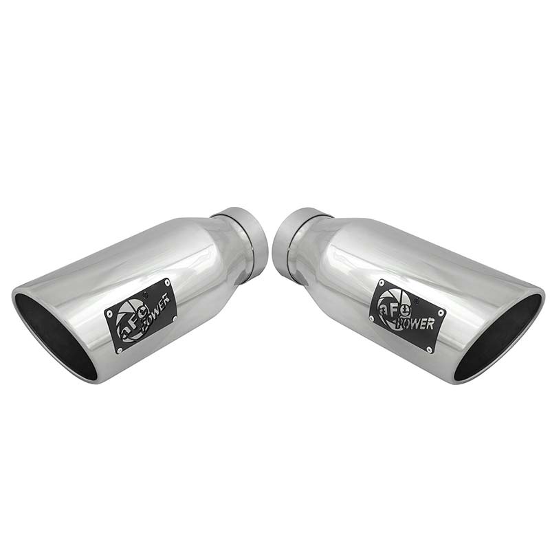 AFE 49T40606P15 6" Polished Exhaust Tips (Pair) XDP