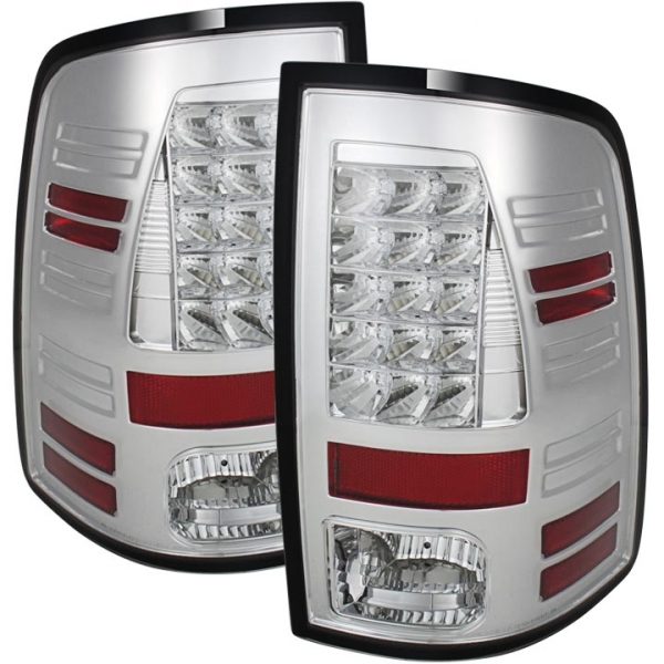 Image 1 for Spyder 5077523 Chrome LED Tail Lights