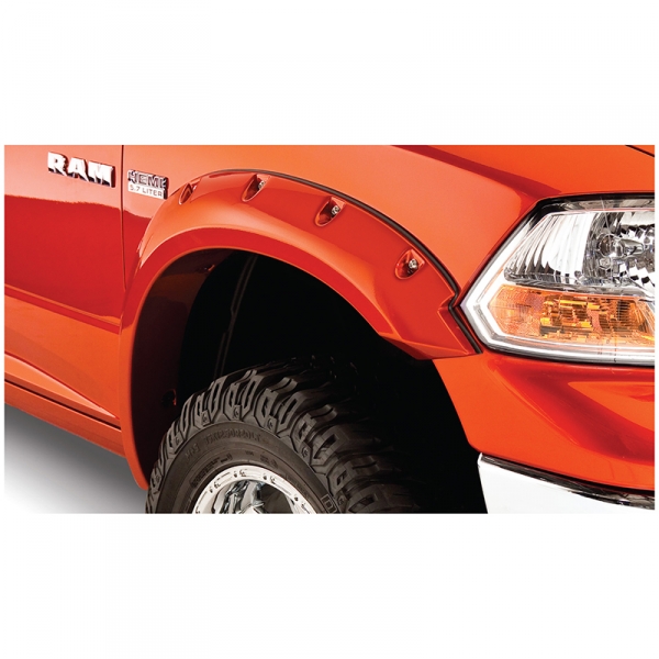 Image 1 for Bushwacker 50915-XX Pocket Style Color Matched Fender Flare Set