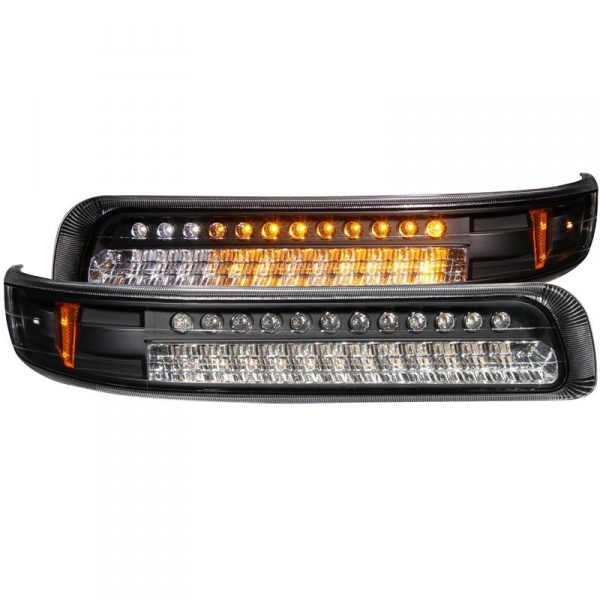 Image 1 for Anzo Black LED Parking Lights 511055
