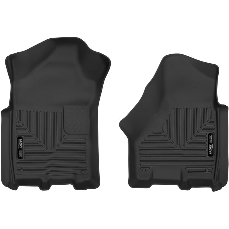 Husky Liners 54801 XAct Contour Front Floor Liners Black XDP
