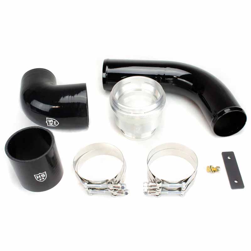 H&S Motorsports 122017B Intercooler Pipe Upgrade (Black) XDP
