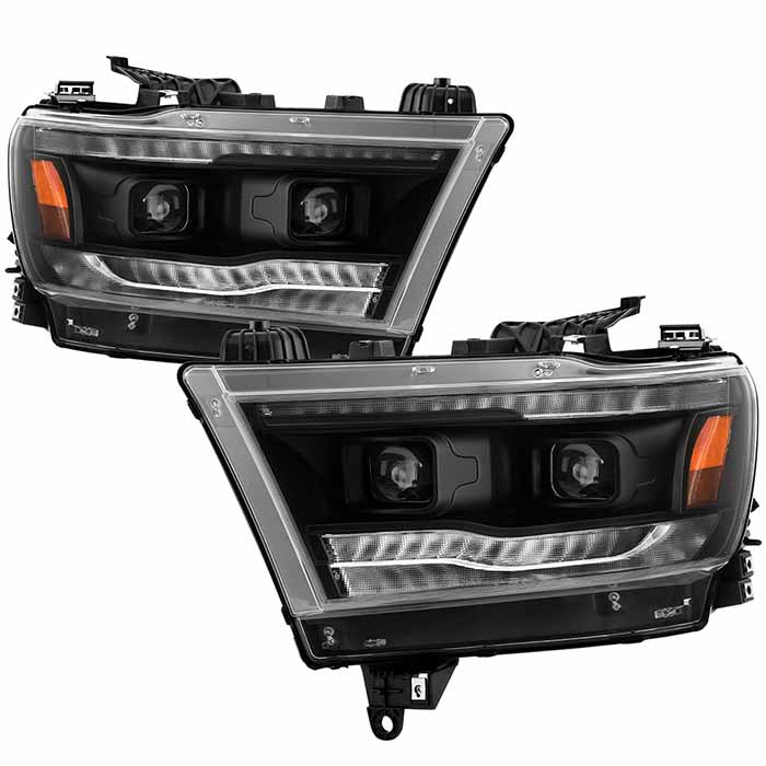 Spyder 5087645 Apex Series Black LED Headlights | XDP