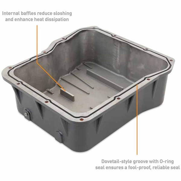 Mishimoto MMTP-DMAX-01 Transmission Pan | XDP