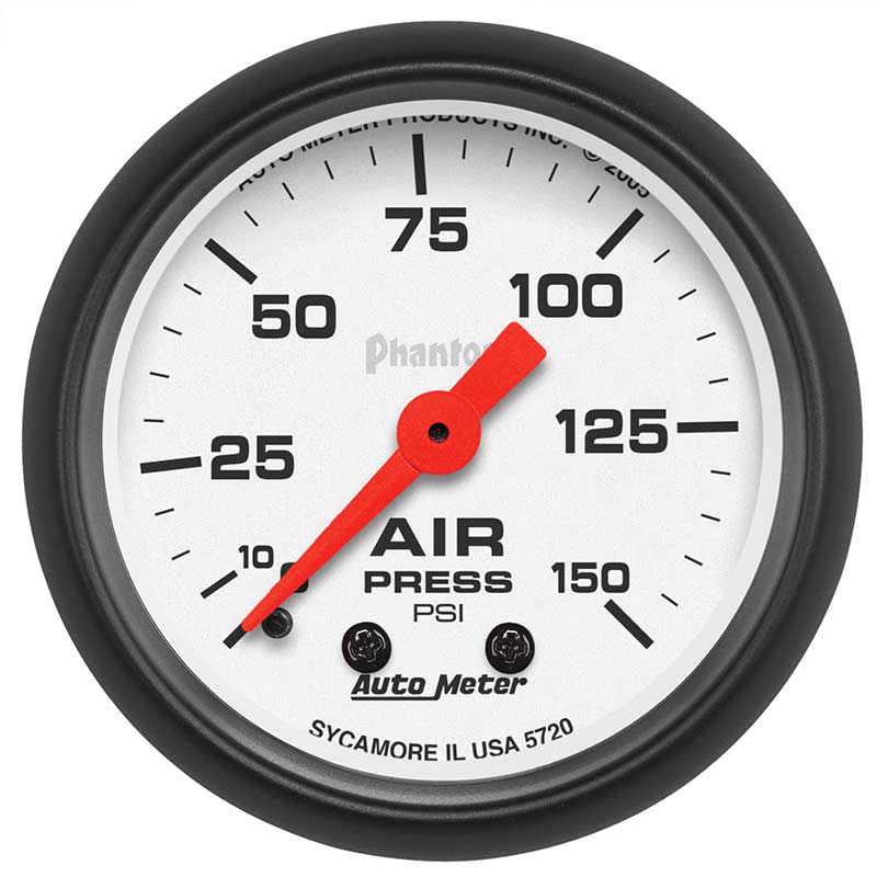 Auto Meter 5720 Phantom Series Air Pressure Gauge