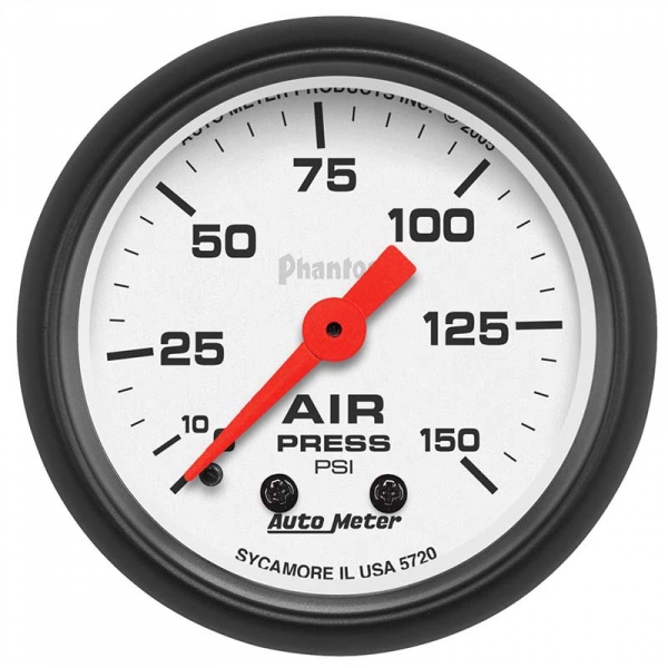Image 1 for Auto Meter 5720 Phantom Series Air Pressure Gauge