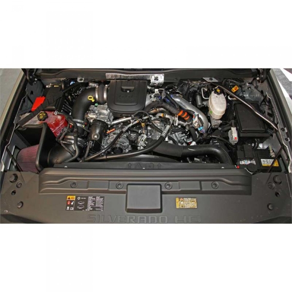 K&N 57-3077 Performance Kit Aspirazione Auto – Filtro Aria Lavabile E Riutilizzabile – Per Chevrolet Silverado/GMC Sierra - 2
