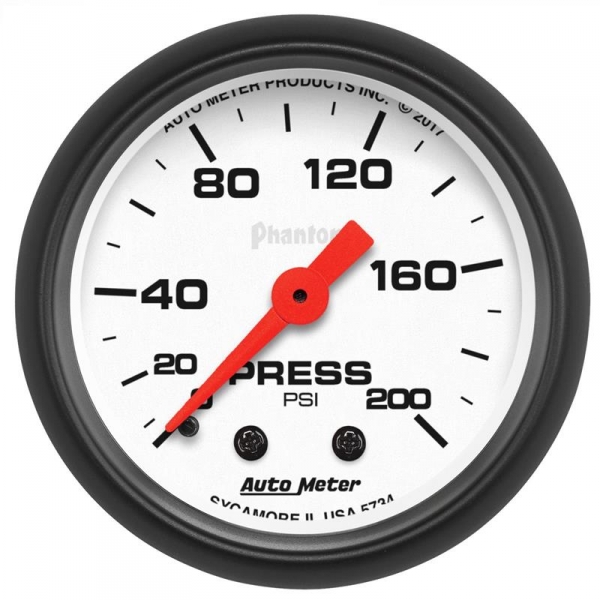 Image 1 for Auto Meter 5734 Phantom Series Pressure Gauge