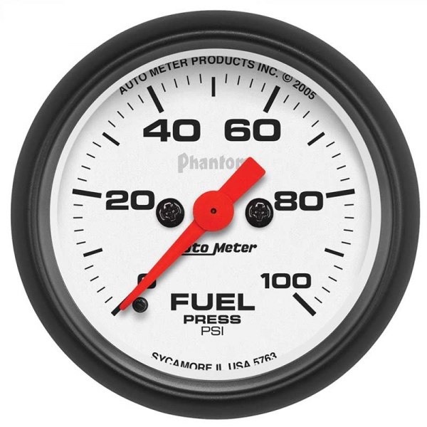 Image 1 for Auto Meter Phantom Series Fuel Pressure Gauge 5763