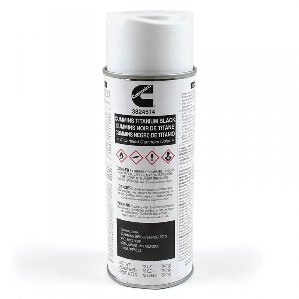 Image 1 for Cummins 3824514 Genuine Titanium Black Paint