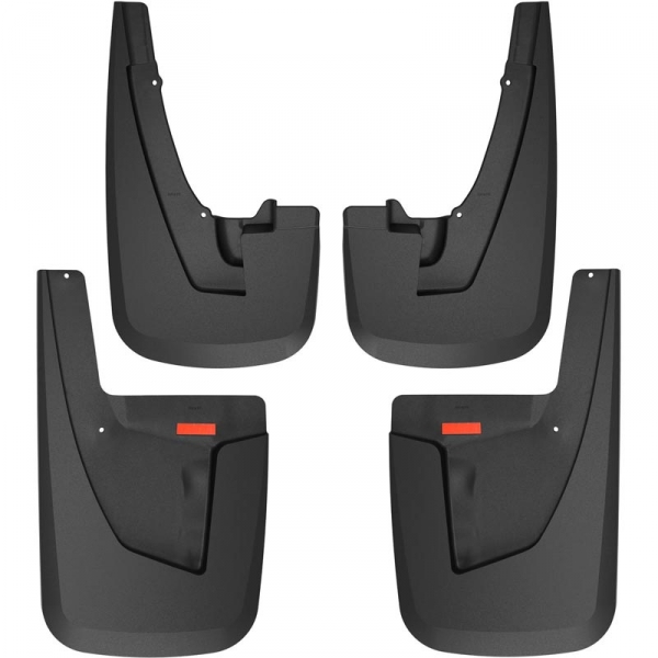 Image 1 for Husky Liners 58046 Black Custom Molded Mud Guard Set