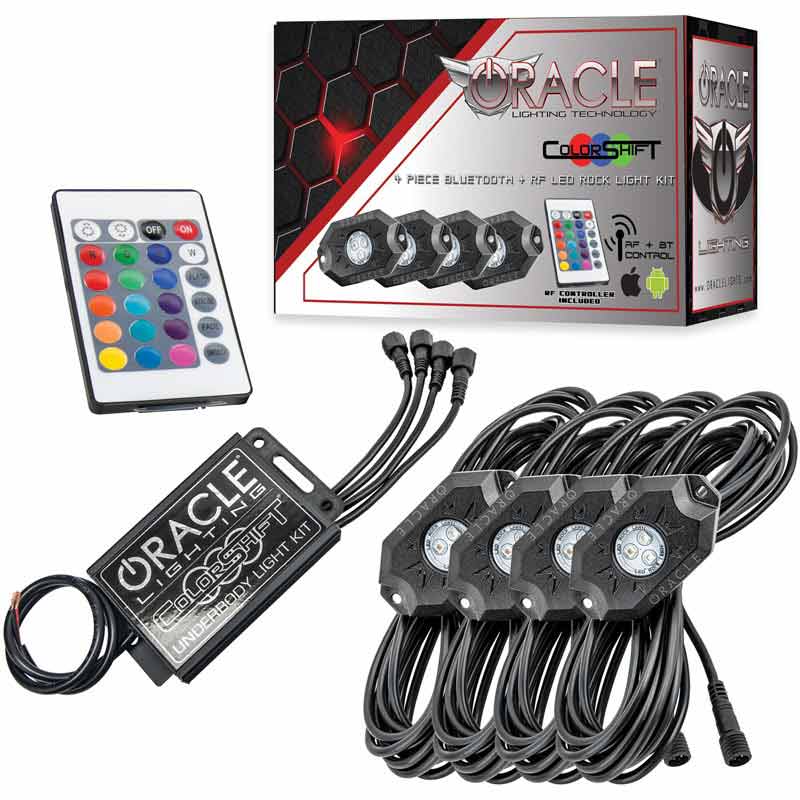 Oracle 5818-333 4-Piece ColorSHIFT Underbody Rock Light Kit | XDP