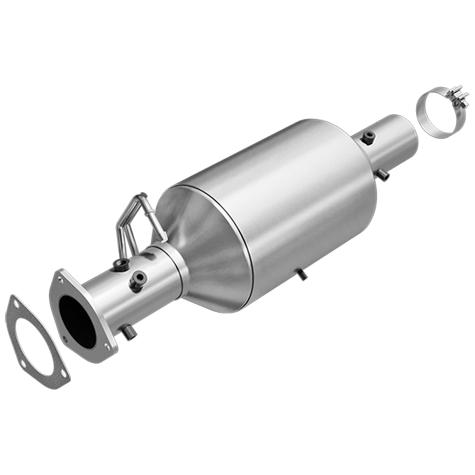 Magnaflow 60700 Direct-Fit Diesel Particulate Filter (DPF) walker exhaust system diagram 