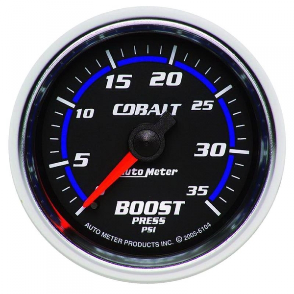 Image 1 for Auto Meter Cobalt Series Boost Gauge 6104
