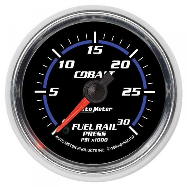 Image 1 for Auto Meter Cobalt Series Fuel Rail Pressure Gauge 6193