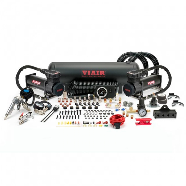 Viair 20185 Dual Stealth Black Gen 2 485C On-Board Air System | XDP 