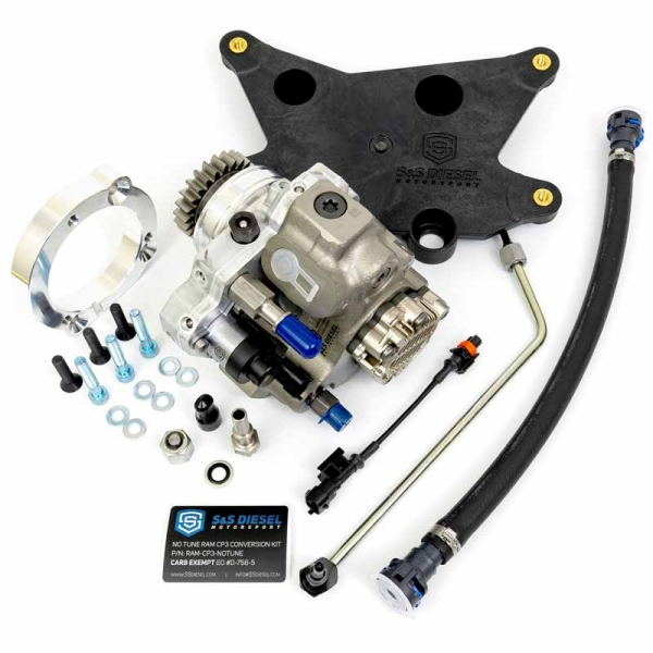 S&S Diesel RAMCP3NOTUNE CP4 To CP3 Conversion Kit (With Pump) XDP