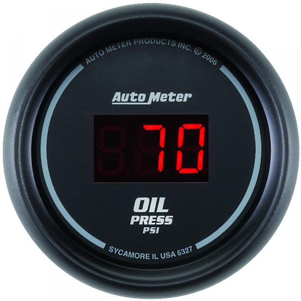 Image 1 for Auto Meter 6327 Sport-Comp Digital Oil Pressure Gauge