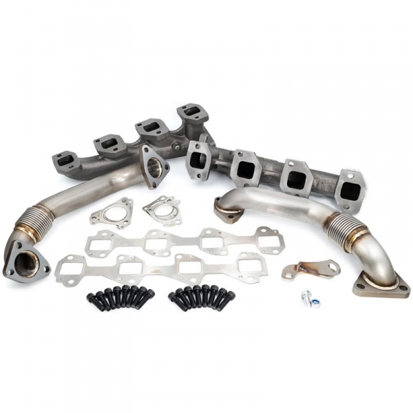 Image 1 for PPE 116111000 High-Flow Exhaust Manifolds with Up-Pipes