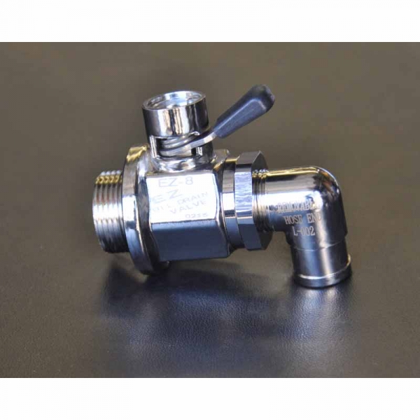 EZ Oil Drain Valve L-002 L-Shaped Hose End | XDP