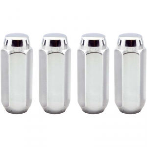 32 Chrome Bulge Acorn Wheel Lug Nuts for Ford Excursion E-350 F-250 Super jt