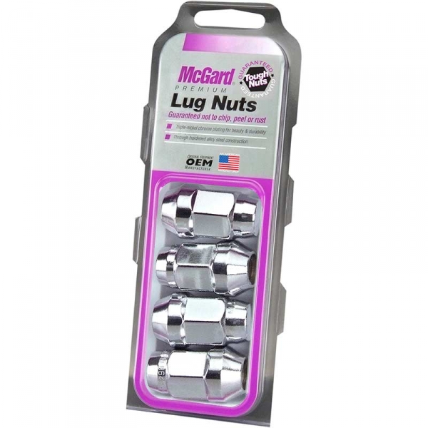 McGard 64073 Chrome Bulge Lug Nuts (4-Pack) | XDP