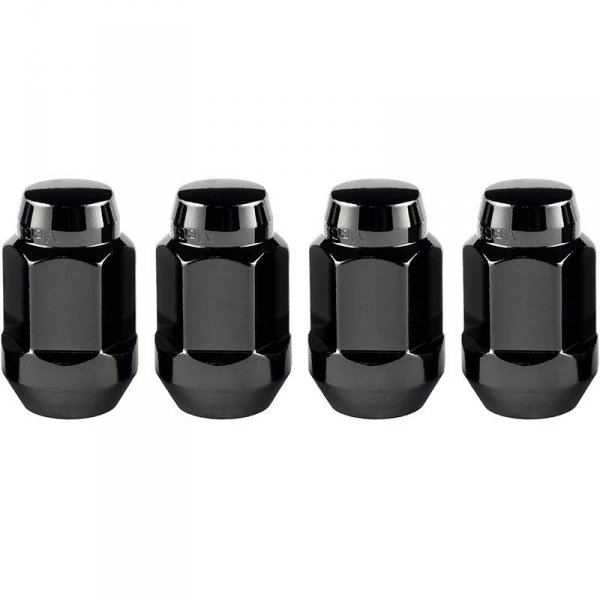 McGard 64074 Black Bulge Lug Nuts (4-Pack) | XDP
