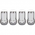 Thumbnail for McGard 65315 Chrome SplineDrive Lug Nuts (4-Pack)