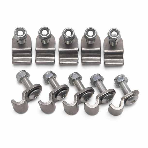 Russell 654030 Stainless Steel Brake Line Clamps (12Pack) XDP